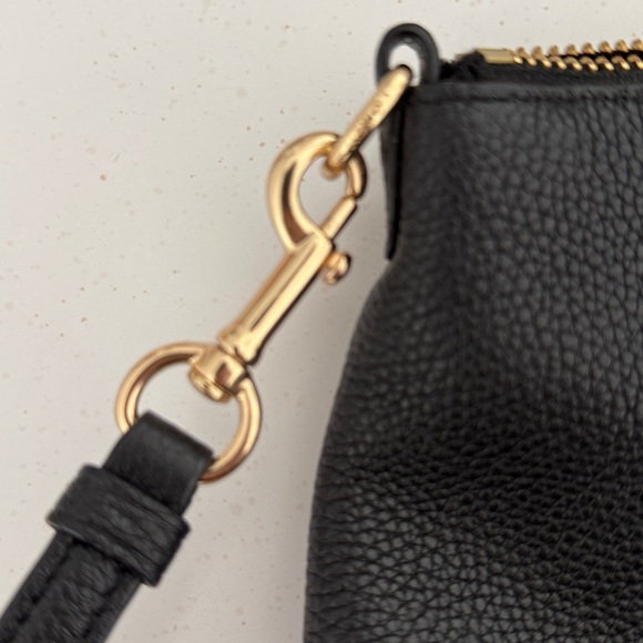 Black Leather Coach Bag Prarie Satchel - Picture 9 of 13